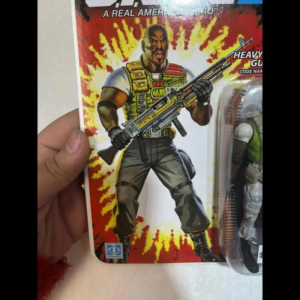 GI Joe Heavy Machine Gunner Roadblock 25th Anniversary Cartoon‎ Series 2007 New